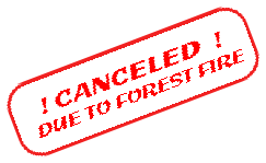 Workshop CANCELED due to forest fire !