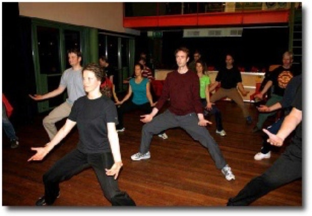 Baojin traning at work, teamtuning with a feel!