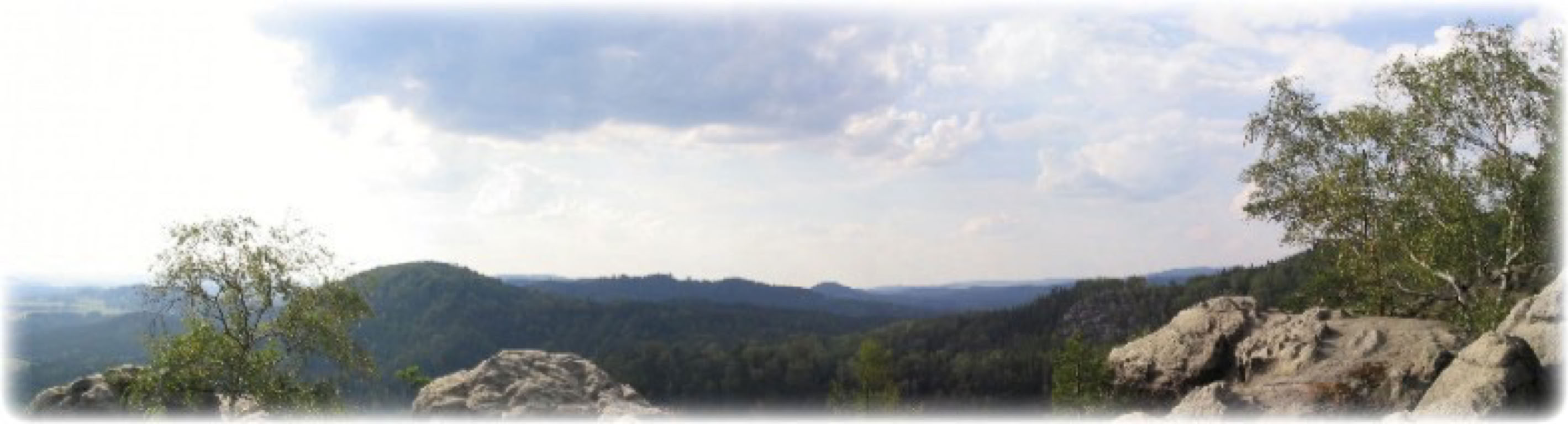 The Landscape (region) of sandstone rock formations