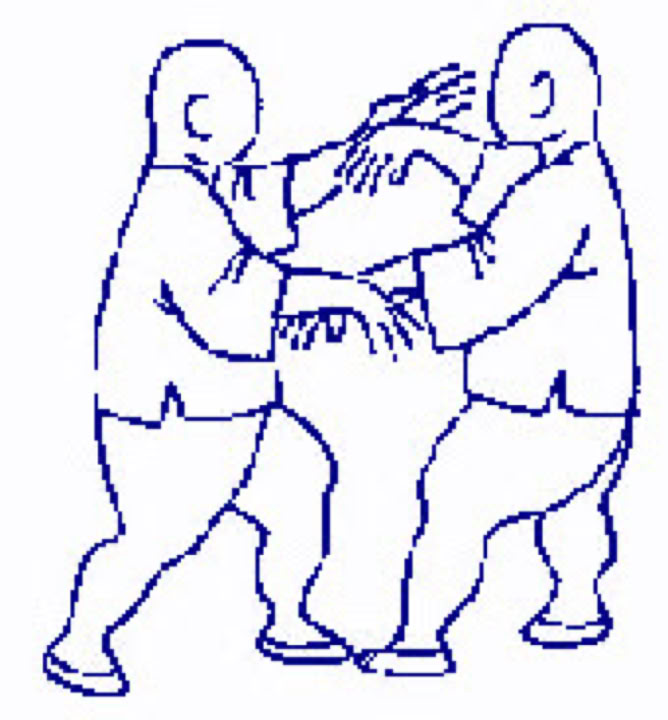 SUISHU - TUI SHOU  In combat contact between your and your opponent's hands happens very often. 