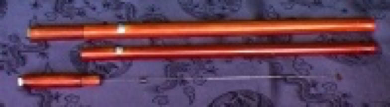 Photo bamboo bobbers